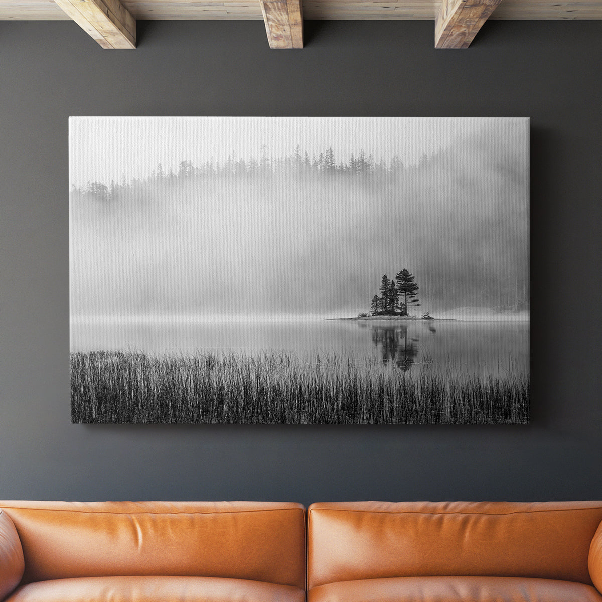 Island Fog - Canvas Art Print