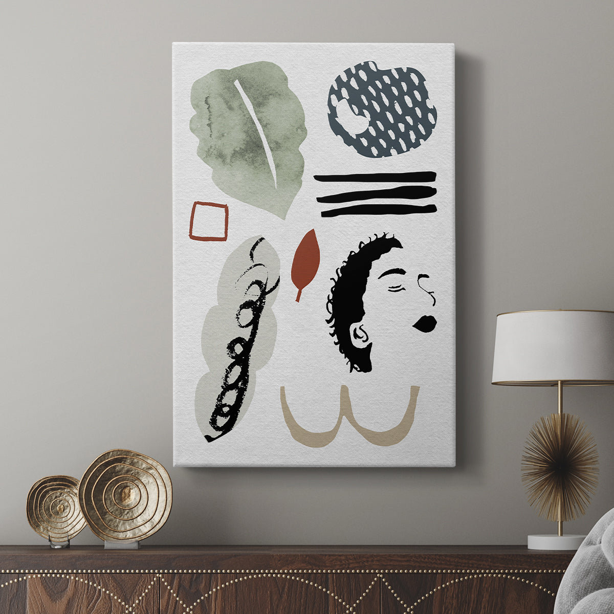 Collected Mindfulness III - Canvas Art Print