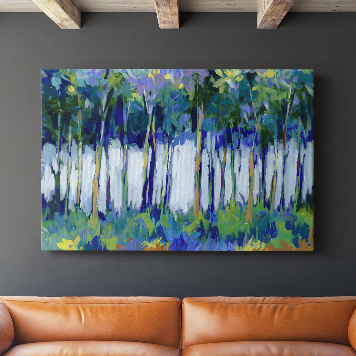 Light Through the Trees - Canvas Art Print