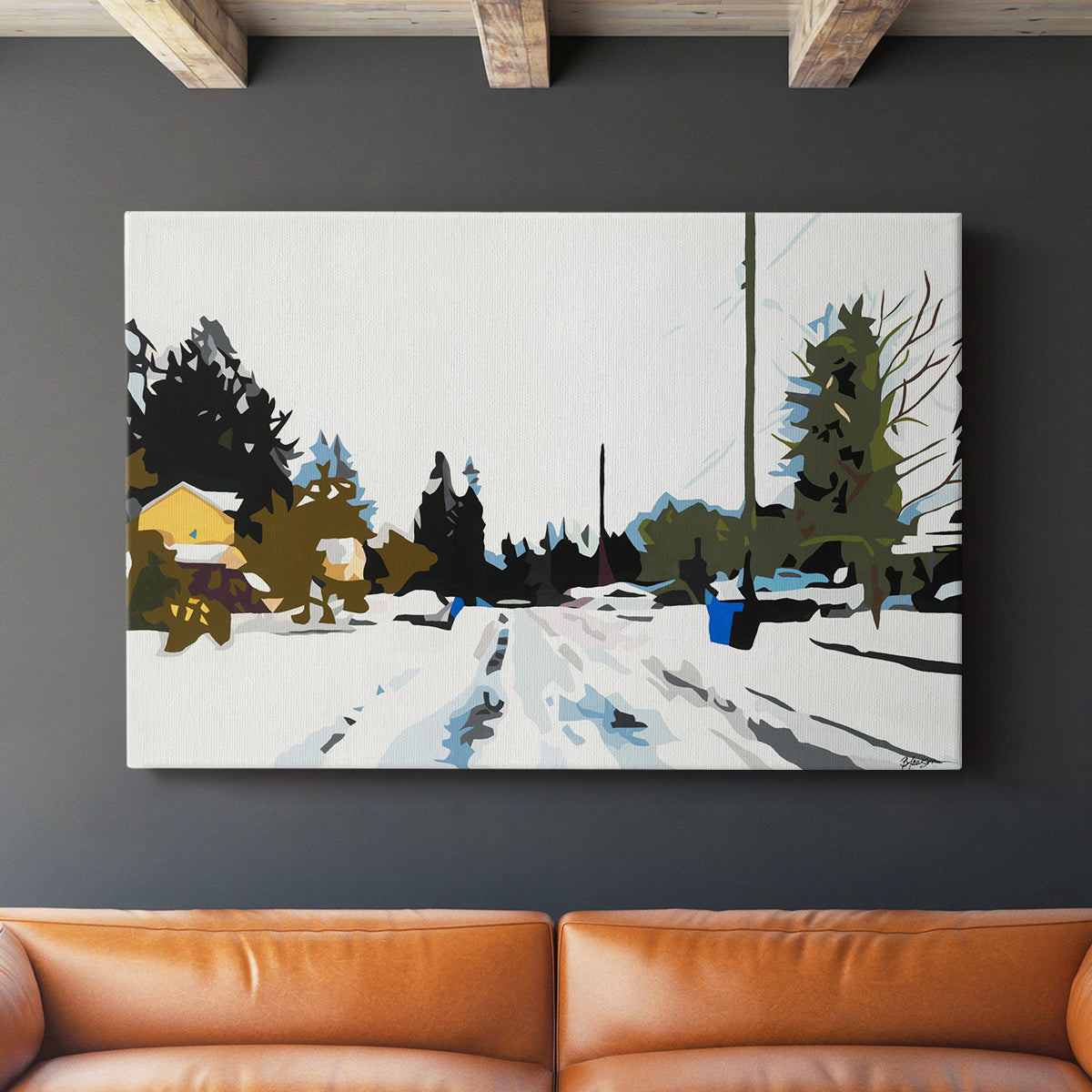 Winterhood - Canvas Art Print