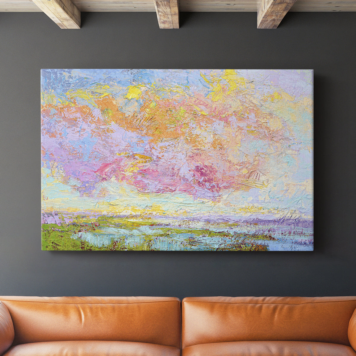 On a Summer's Eve - Canvas Art Print