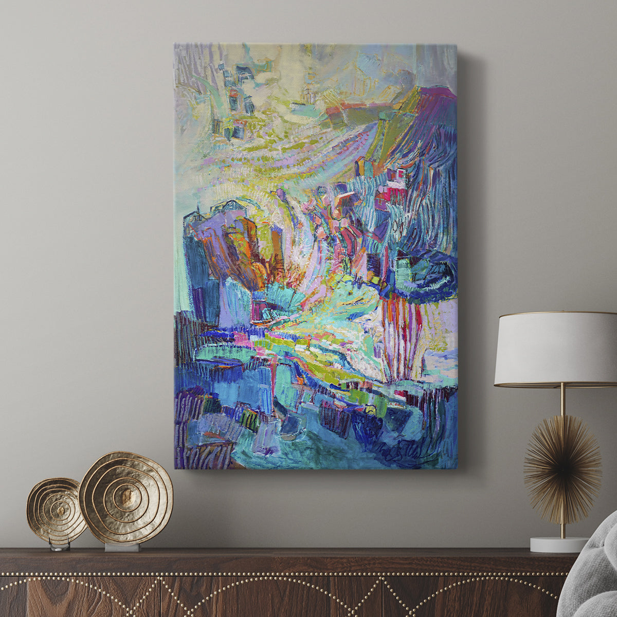 Gathering up the Goddess I - Canvas Art Print