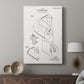 Toilet Paper Patent II - Canvas Art Print