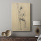 Canvas art print featuring a simple anatomical sketch with minimal background displayed in a modern interior space.