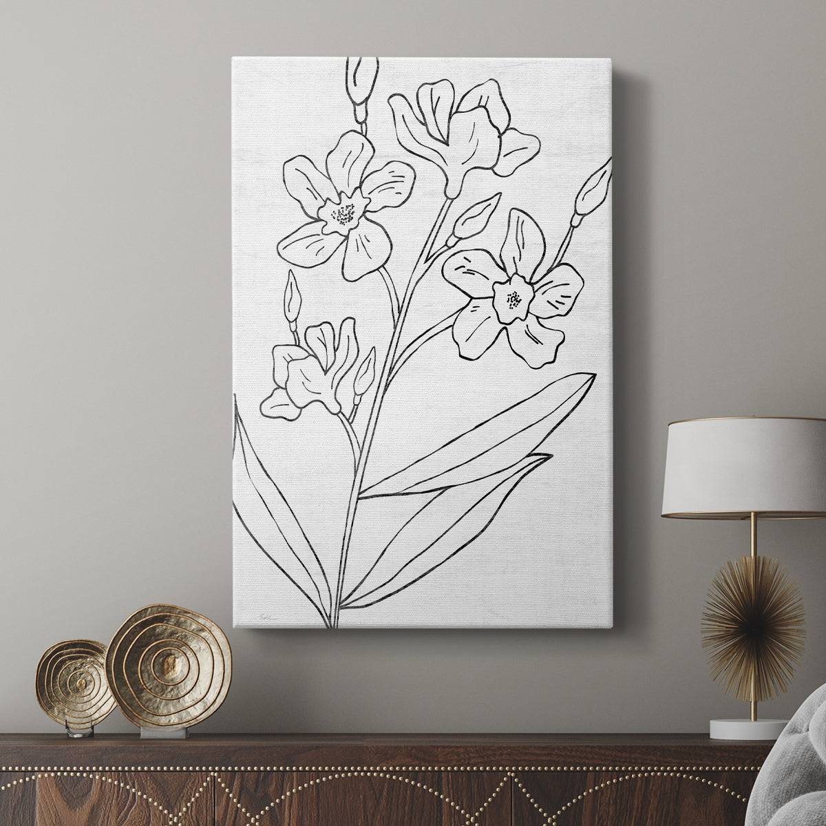 Botanical Sketch I - Canvas Art Print