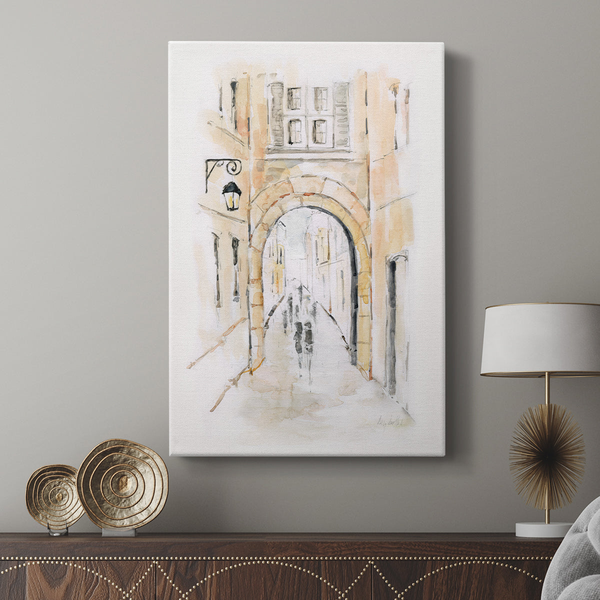 Venice Market Day II - Canvas Art Print