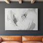 Grey Brushstrokes CXVI - Canvas Art Print