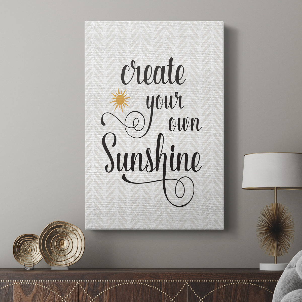 Create Your Own Sunshine - Canvas Art Print
