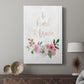 Be Kind and Brave - Canvas Art Print