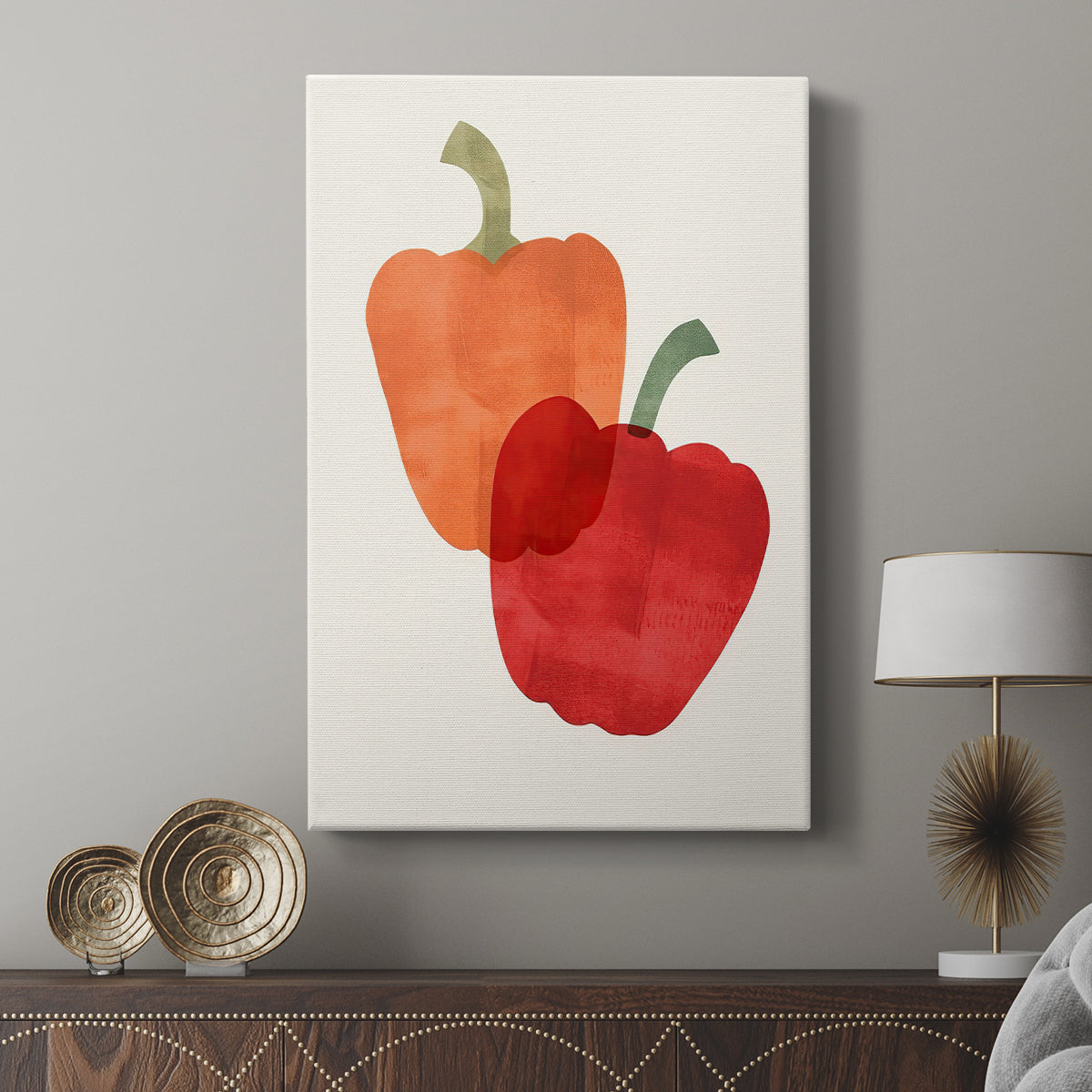 Organic Veg VII - Canvas Art Print