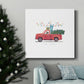 Retro Winter Celebration II-Premium Gallery Wrapped Canvas - Ready to Hang