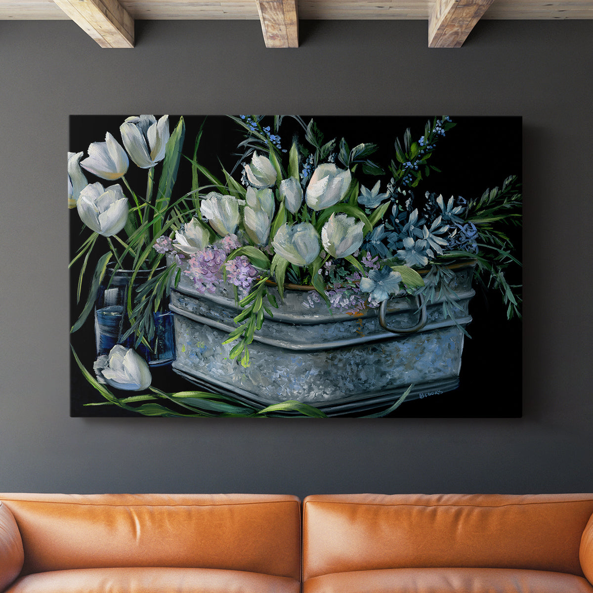 Wild Tulips - Canvas Art Print