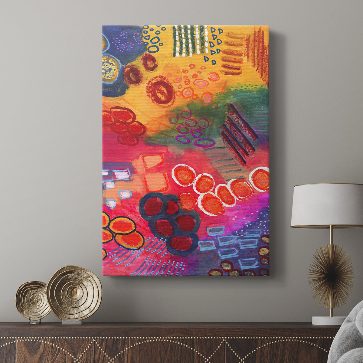 Vivaciously Changing II - Canvas Art Print