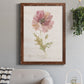 Soft Poppy - Premium Canvas Framed in Barnwood - Ready to Hang