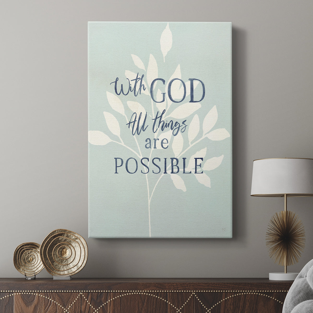All Things - Canvas Art Print