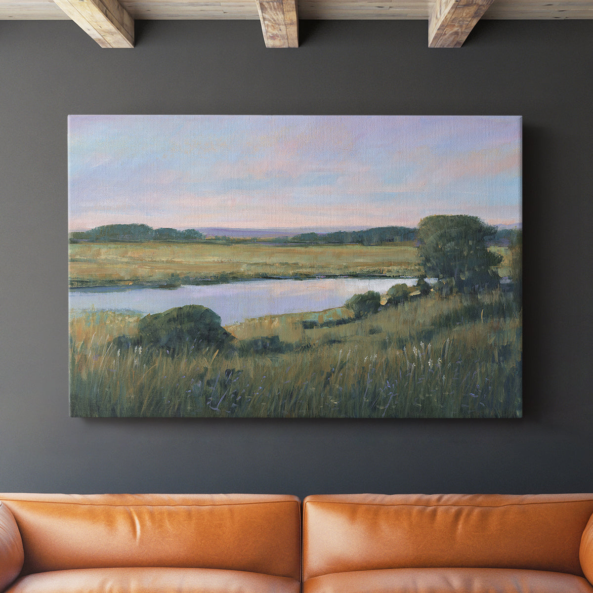 Spring Marsh II - Canvas Art Print
