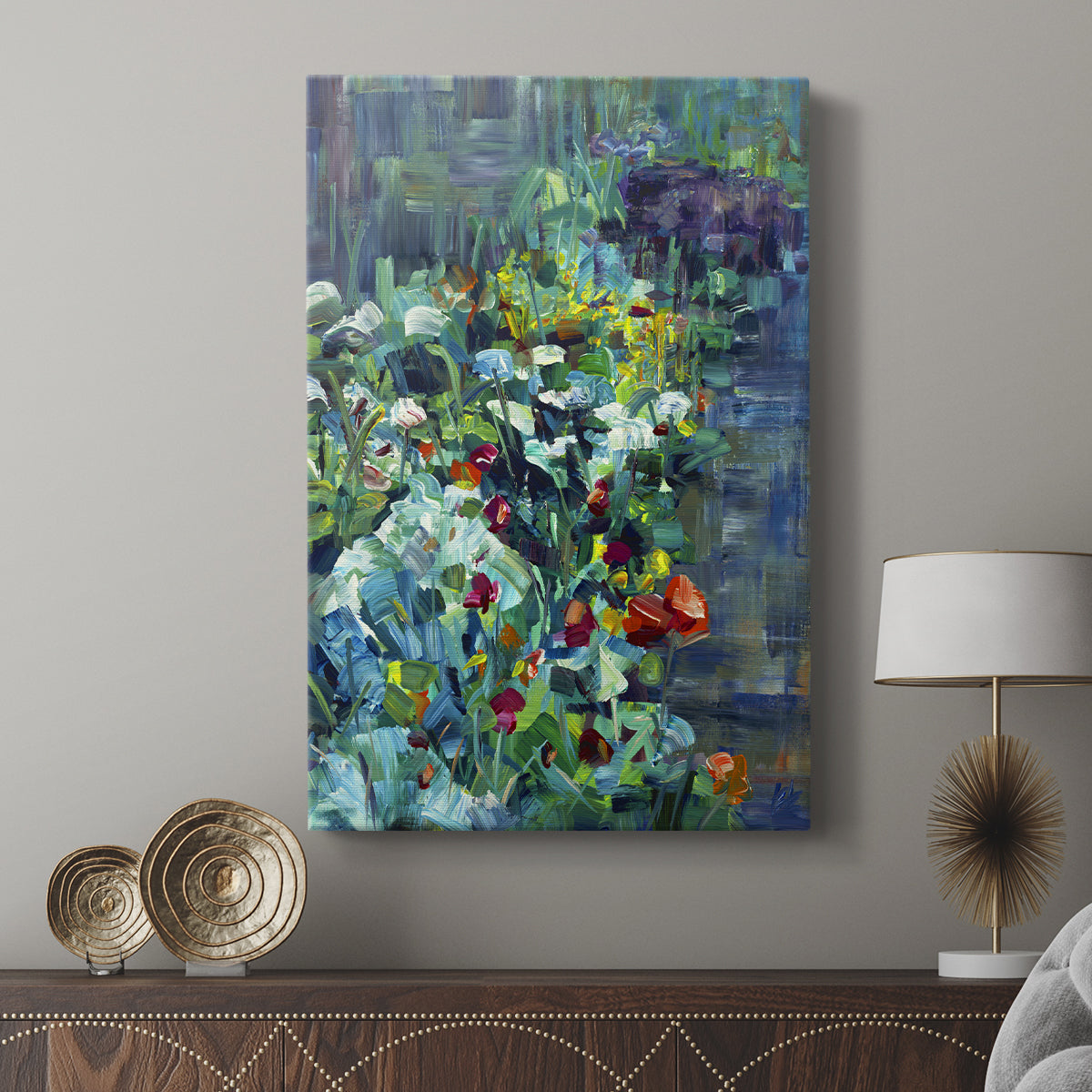 Lots of Love in the Garden - Canvas Art Print