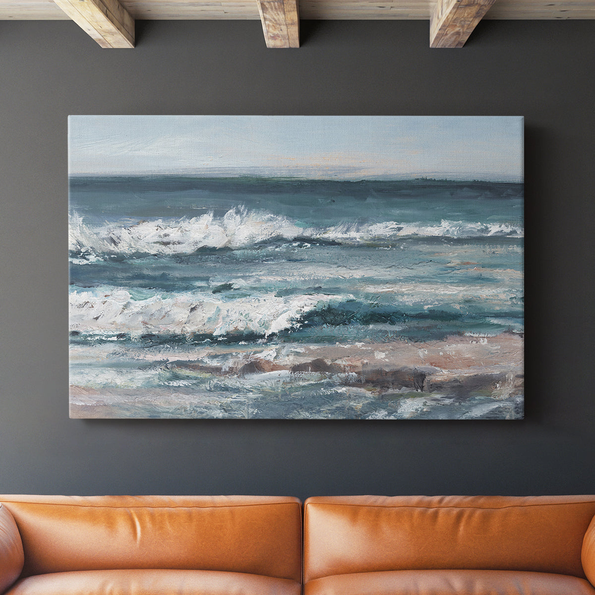 Ocean Breakers I - Canvas Art Print