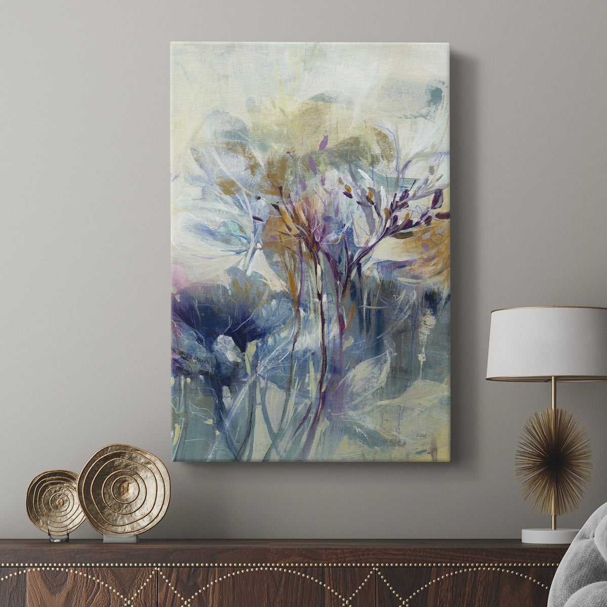 Meadow Saffron II - Canvas Art Print