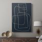 Shapes and Night Sky II - Canvas Art Print