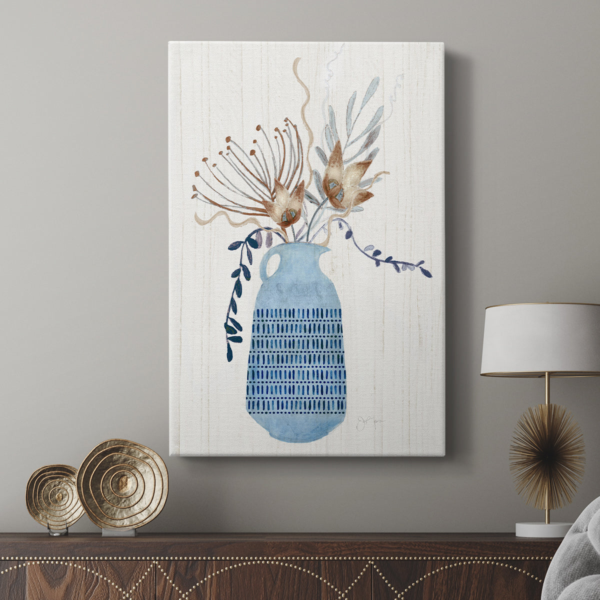 Boho Arrangement I - Canvas Art Print