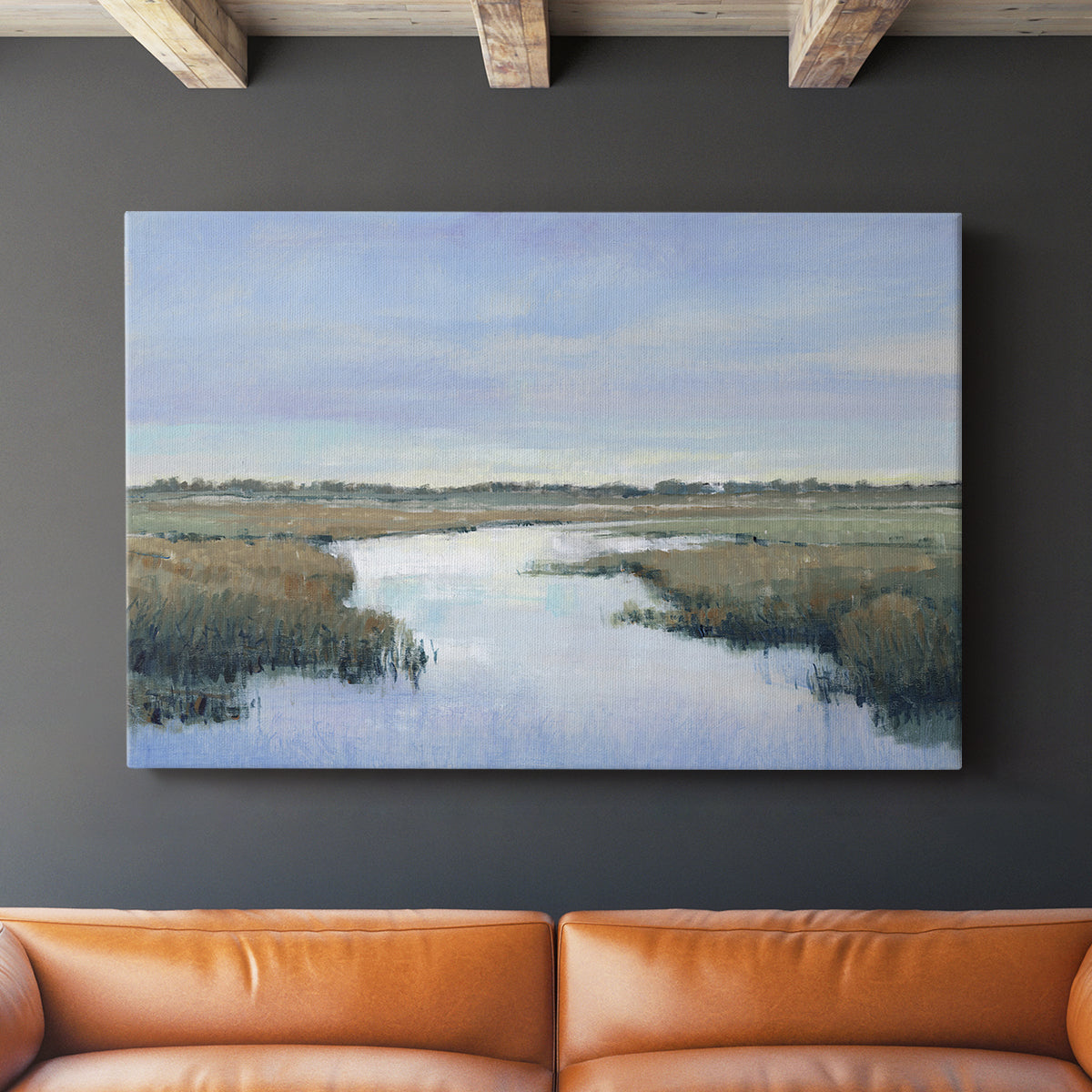 Coastal Plains II - Canvas Art Print