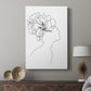 Fashion Floral Sketch I - Canvas Art Print