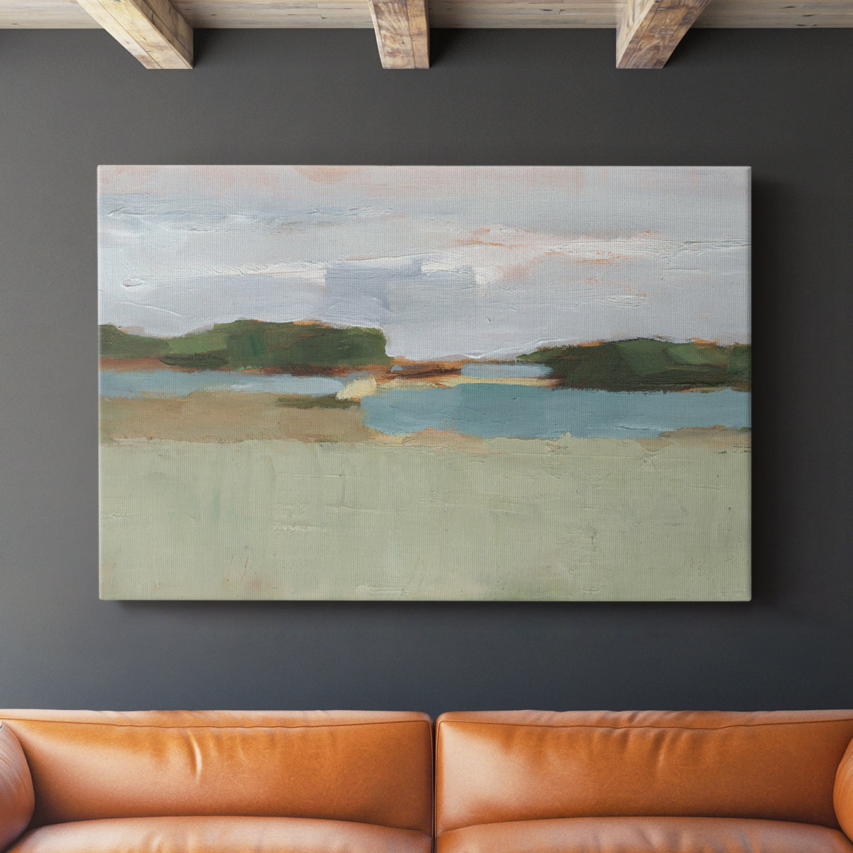 High Noon Vista Study I - Canvas Art Print
