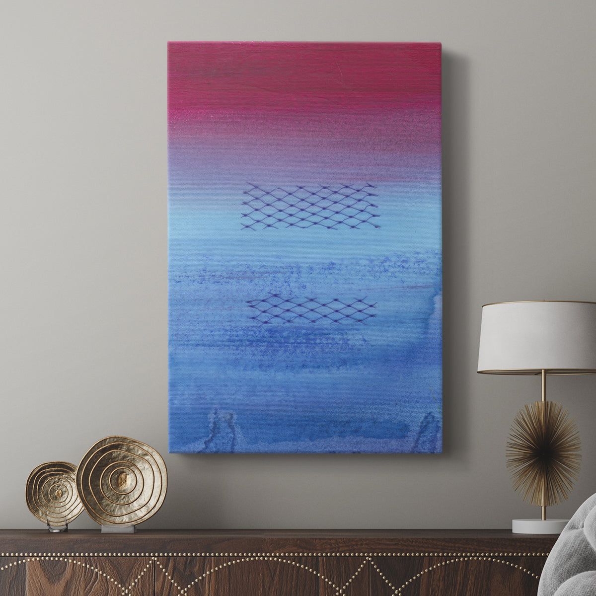 Gently Oppose II - Canvas Art Print