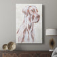 Sitting Dog IV - Canvas Art Print