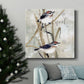 Winter Birds Noel-Premium Gallery Wrapped Canvas - Ready to Hang