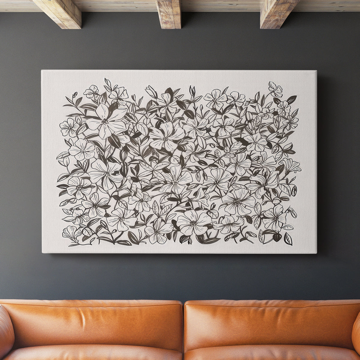 Periwinkle Daze III - Canvas Art Print