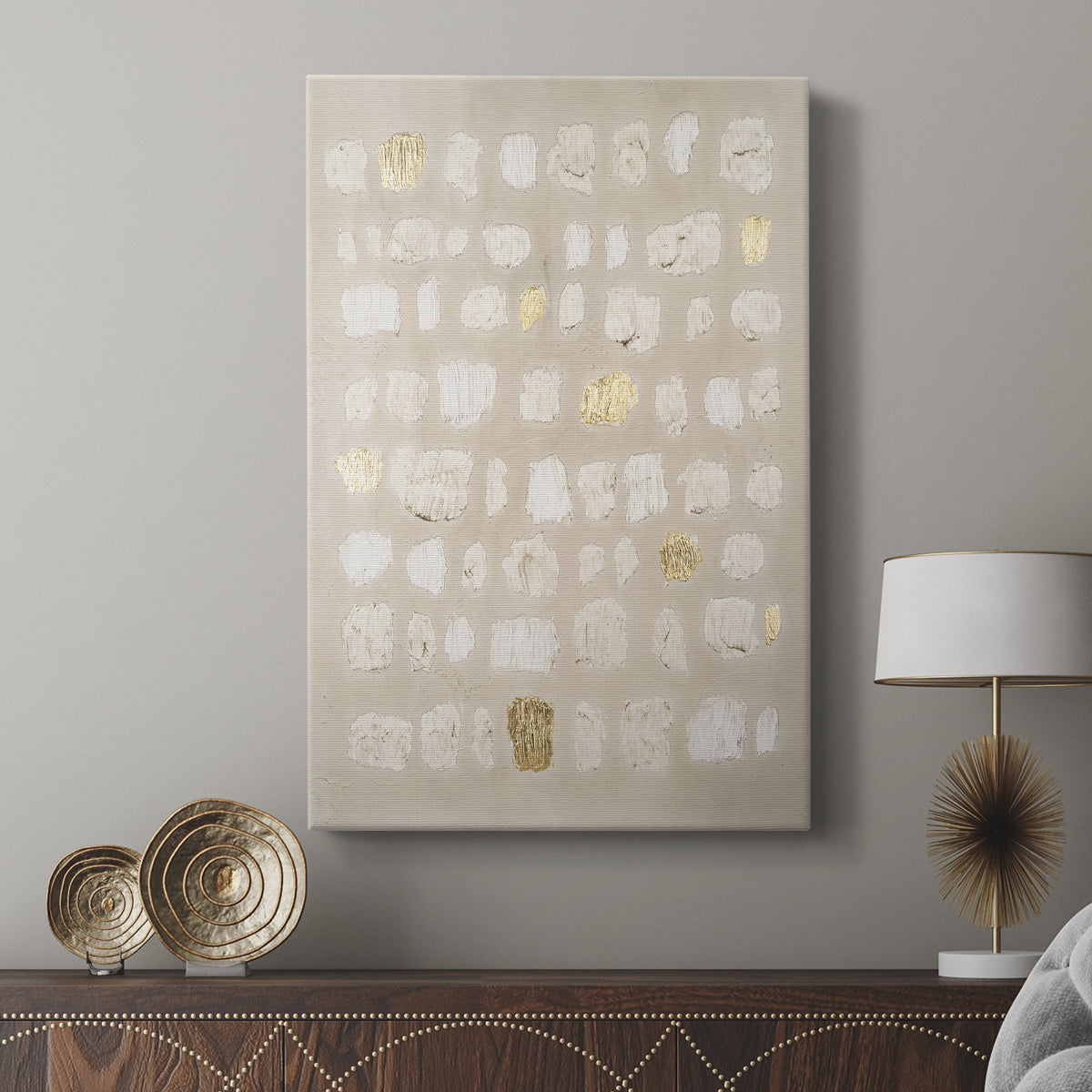 Embellished Cobblestone I - Canvas Art Print
