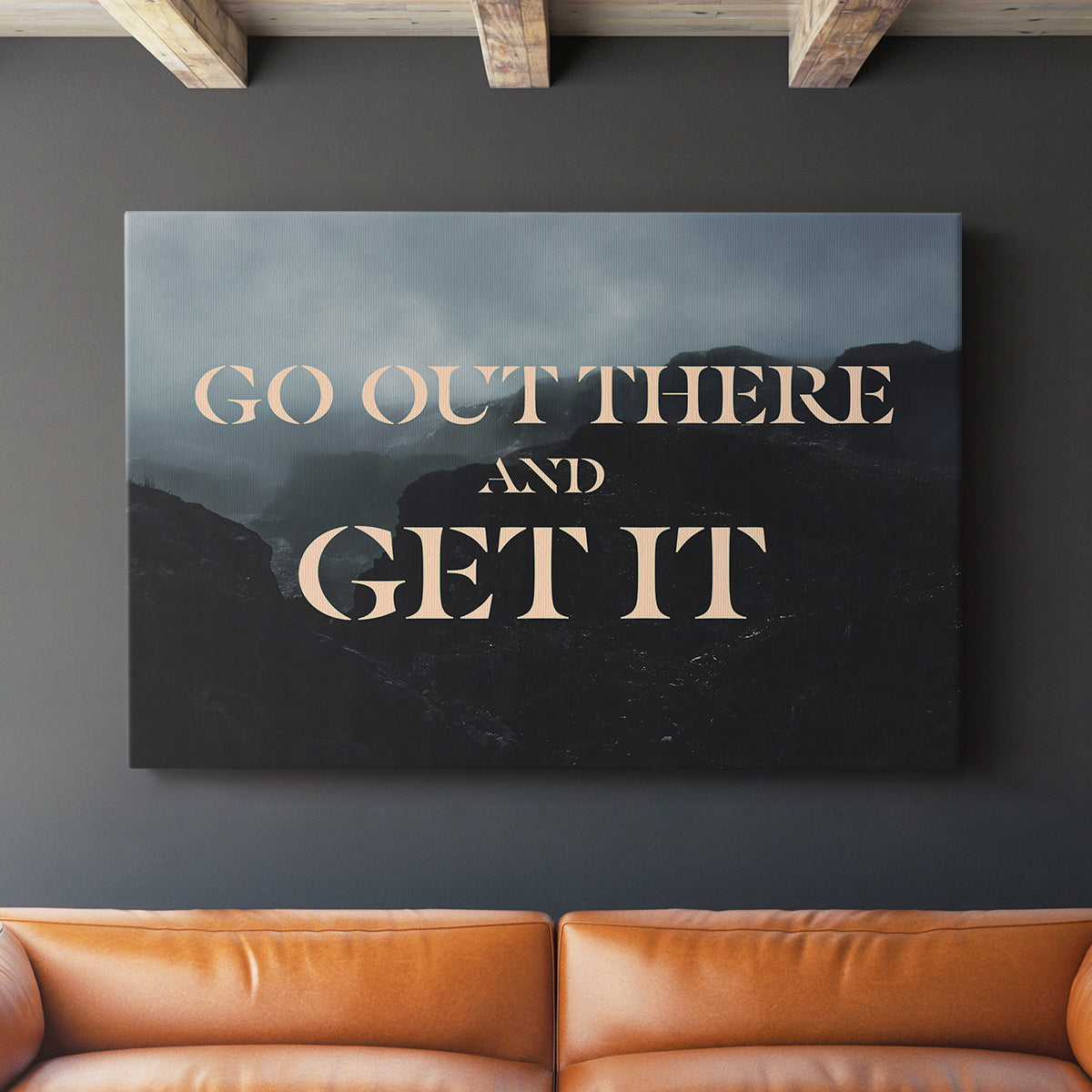 Bro-Inspo V - Canvas Art Print