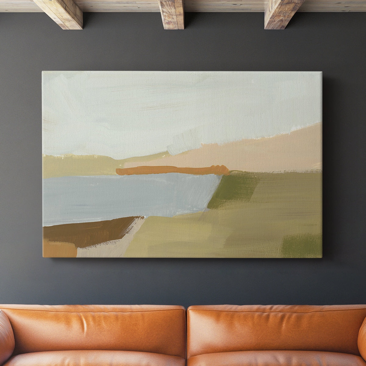 Stacked Landscape I - Canvas Art Print
