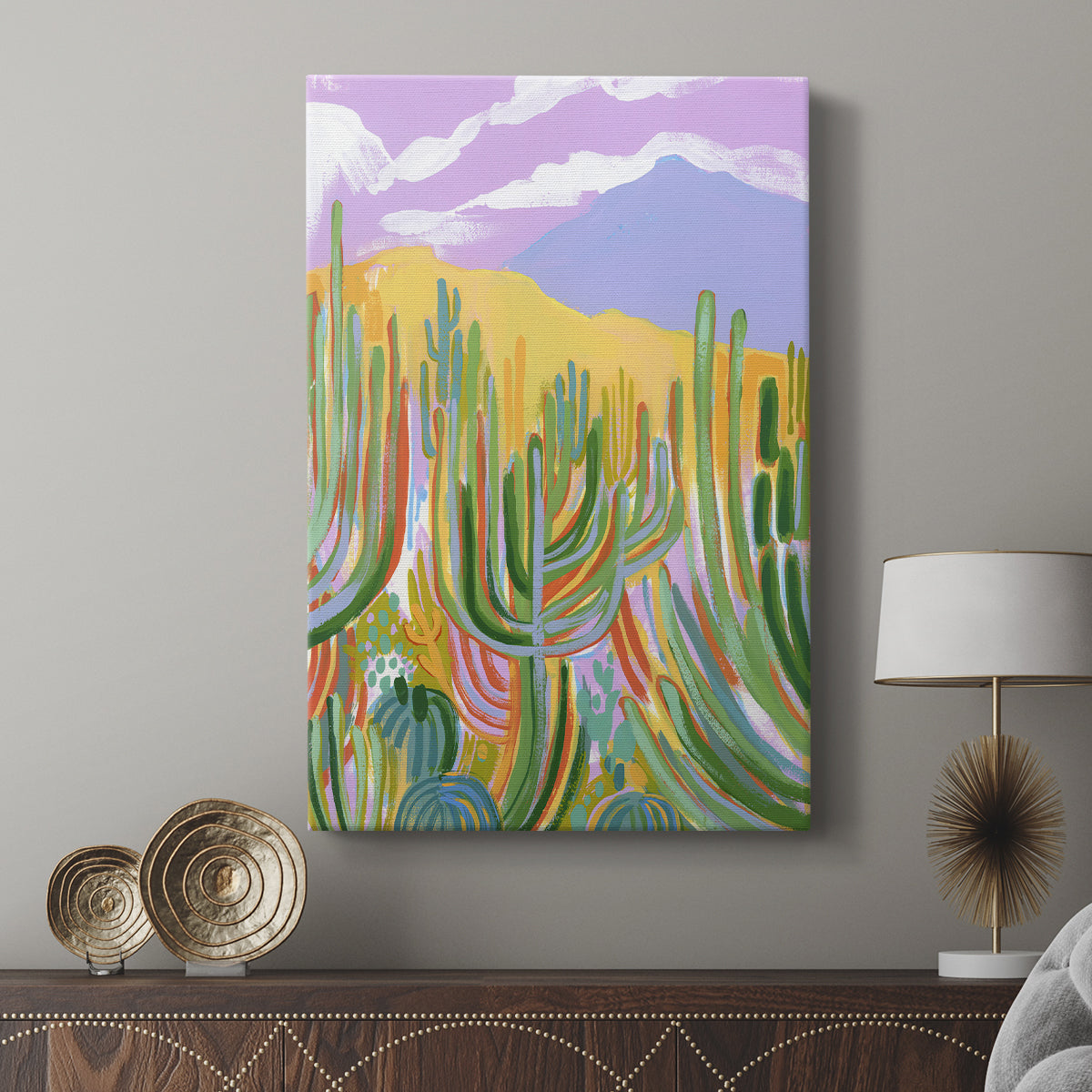Lavender Desert I - Canvas Art Print