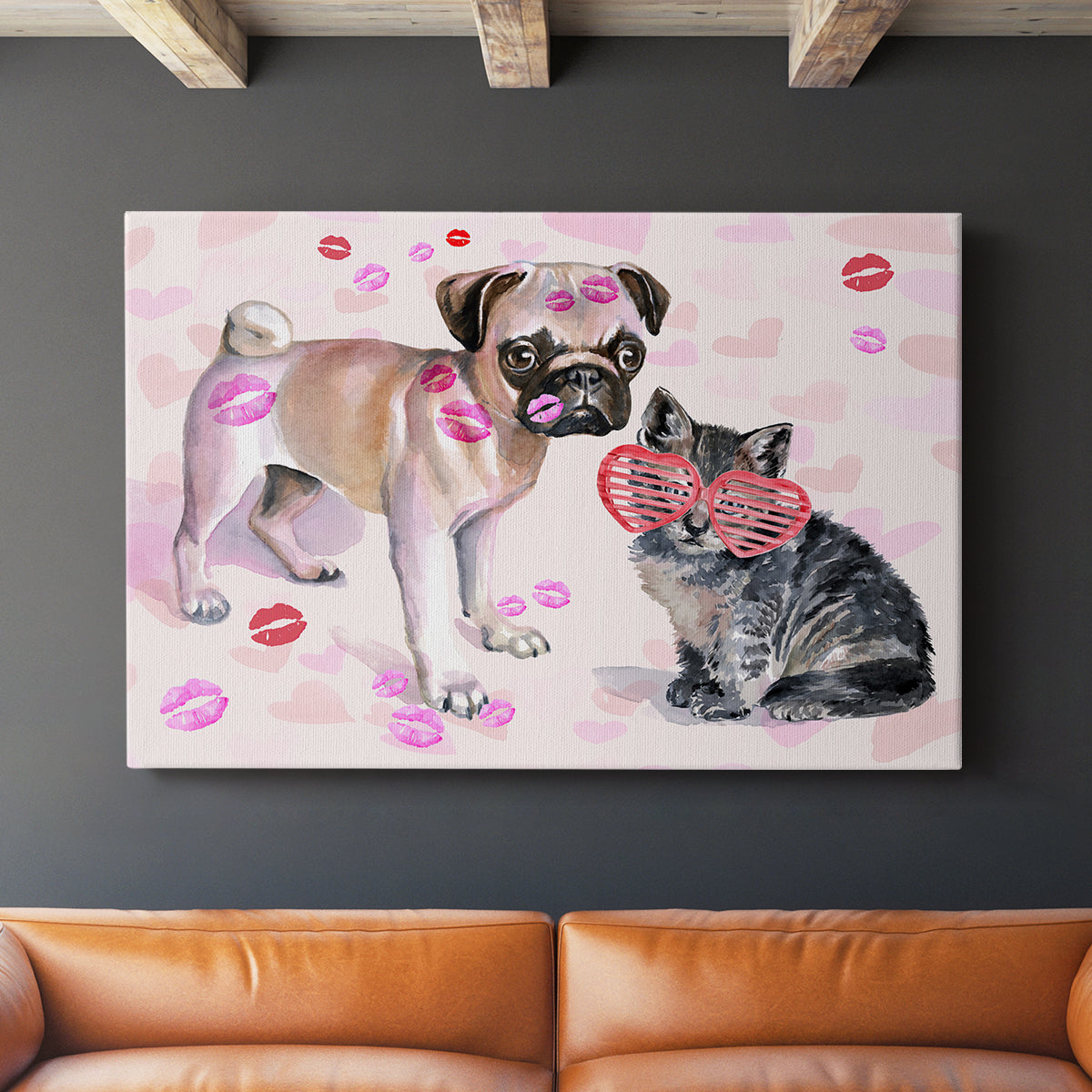 Cute Couture Collection A - Canvas Art Print