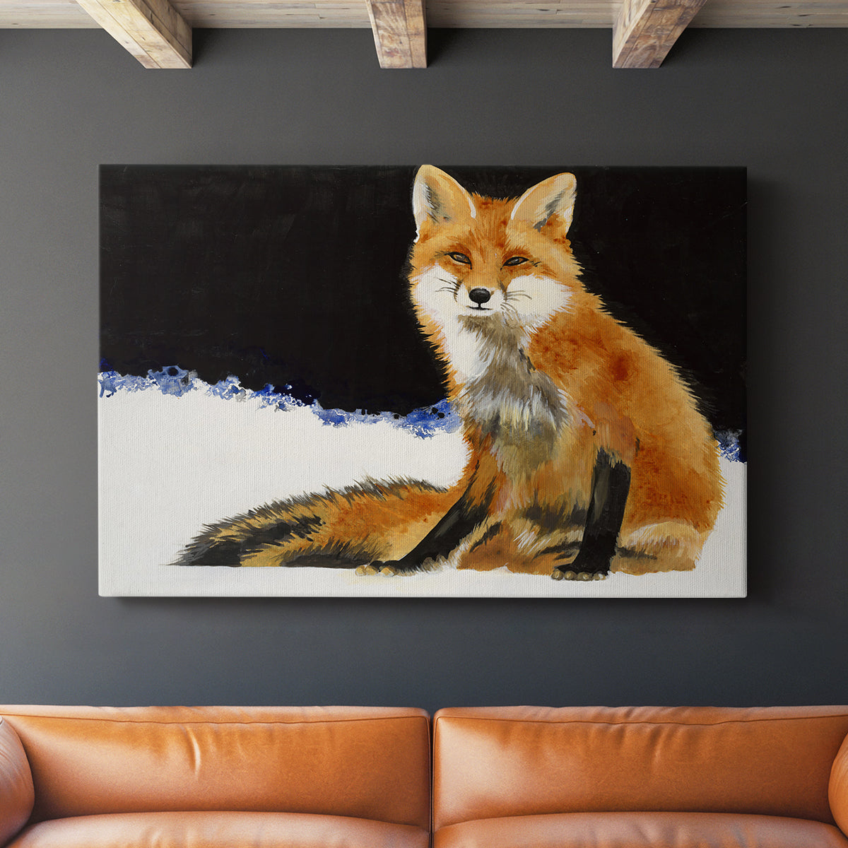 Fox - Canvas Art Print