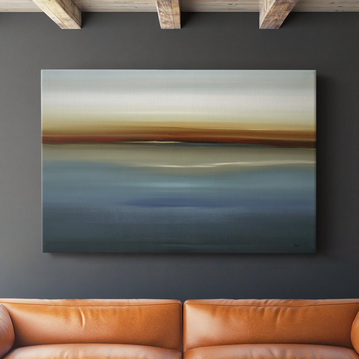Beside the Blue II - Canvas Art Print