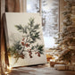 Tinsel-Gold Candle Parish - Canvas Art Print