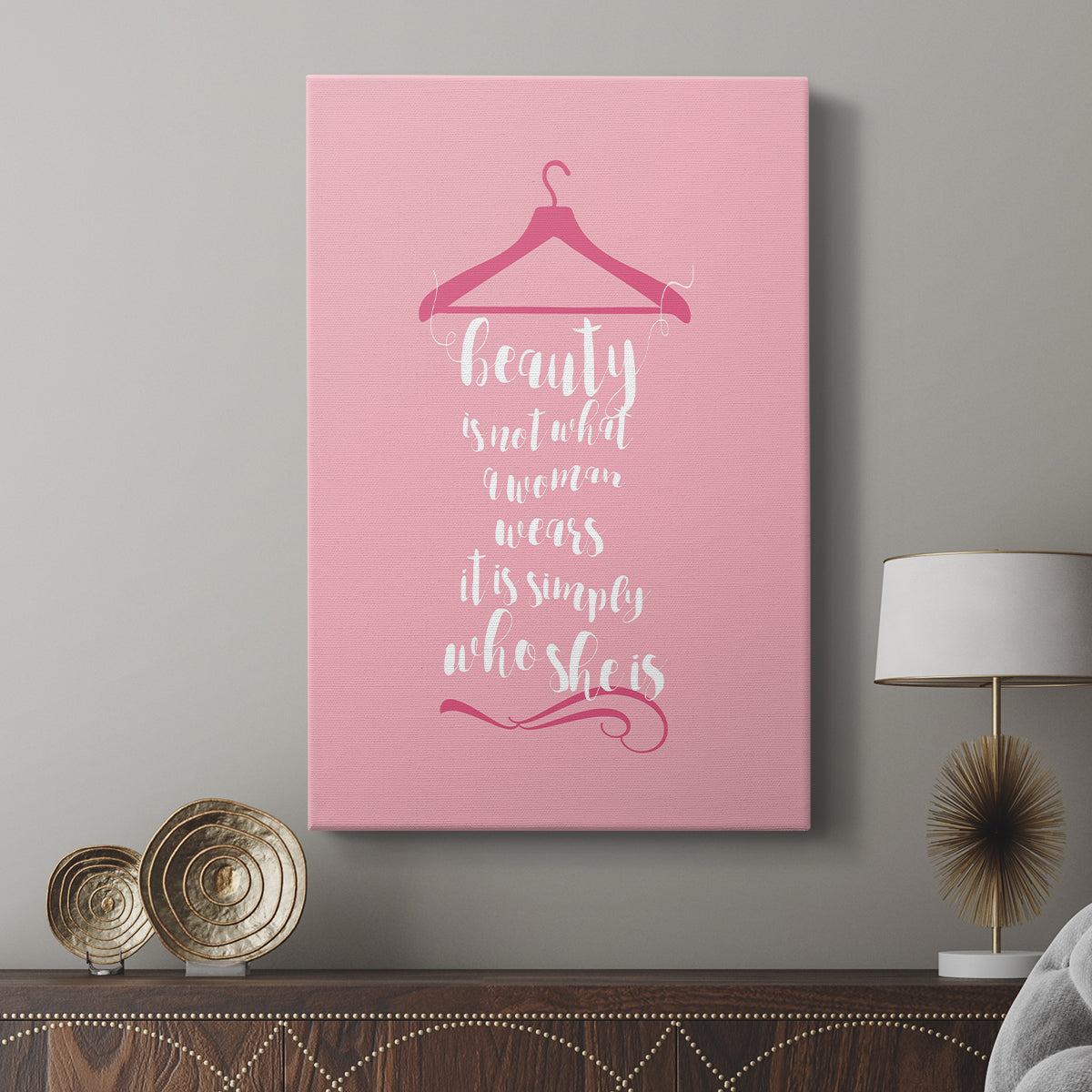 Beauty in Pink - Canvas Art Print