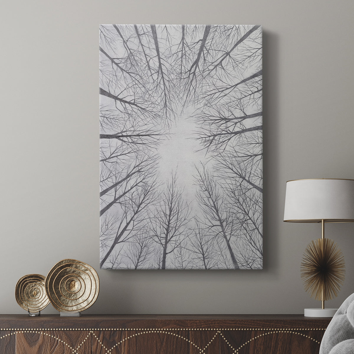 Deciduous Canopy II - Canvas Art Print