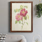 Dusty Rose II - Premium Canvas Framed in Barnwood - Ready to Hang