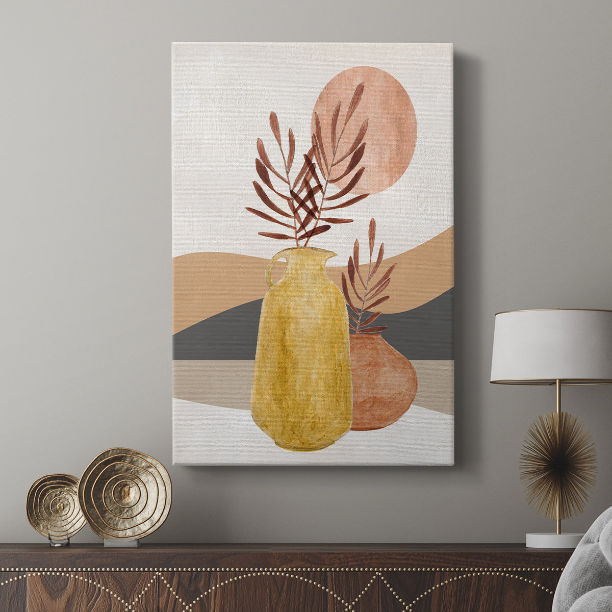 Adobe Moon I - Canvas Art Print