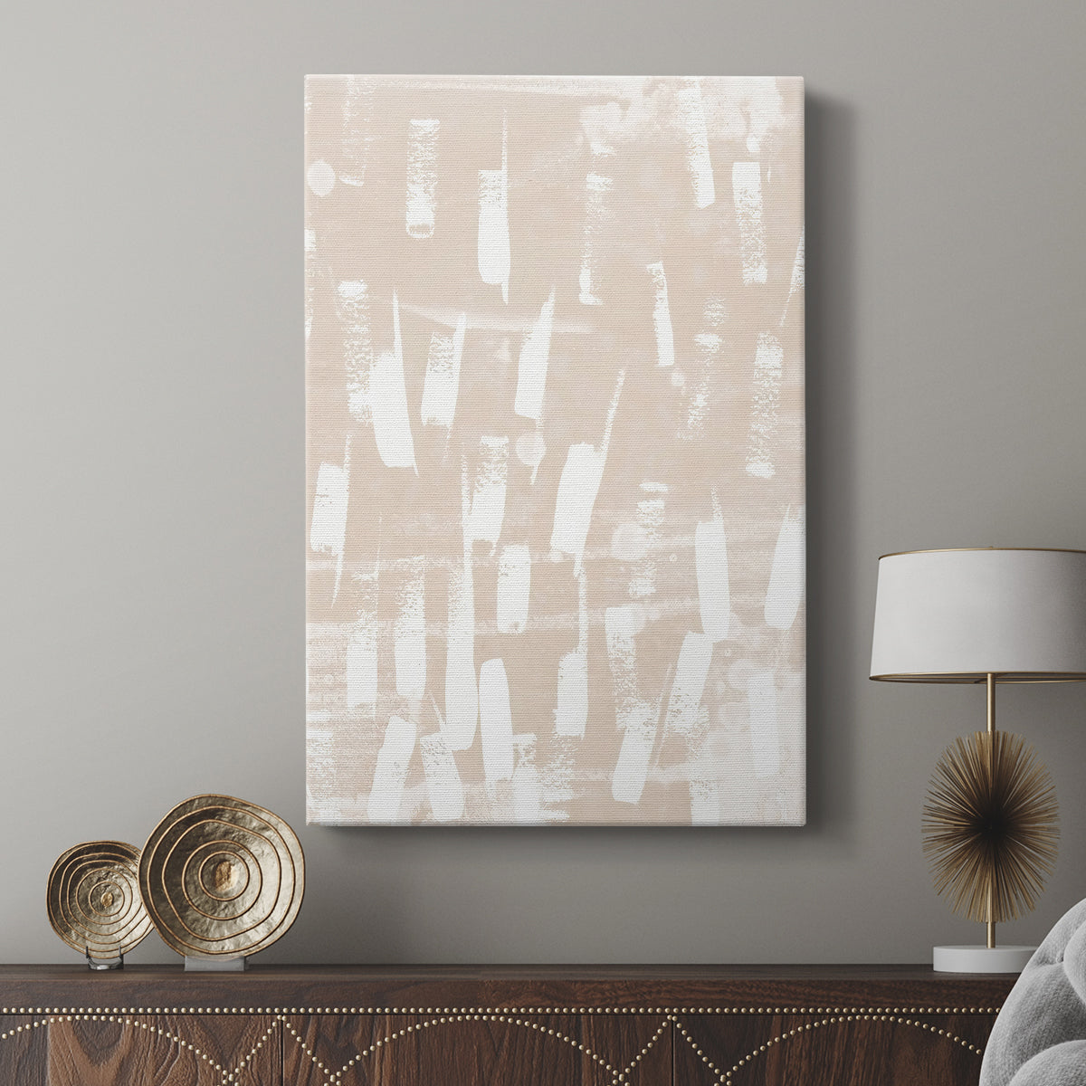 Earth Etching IV - Canvas Art Print