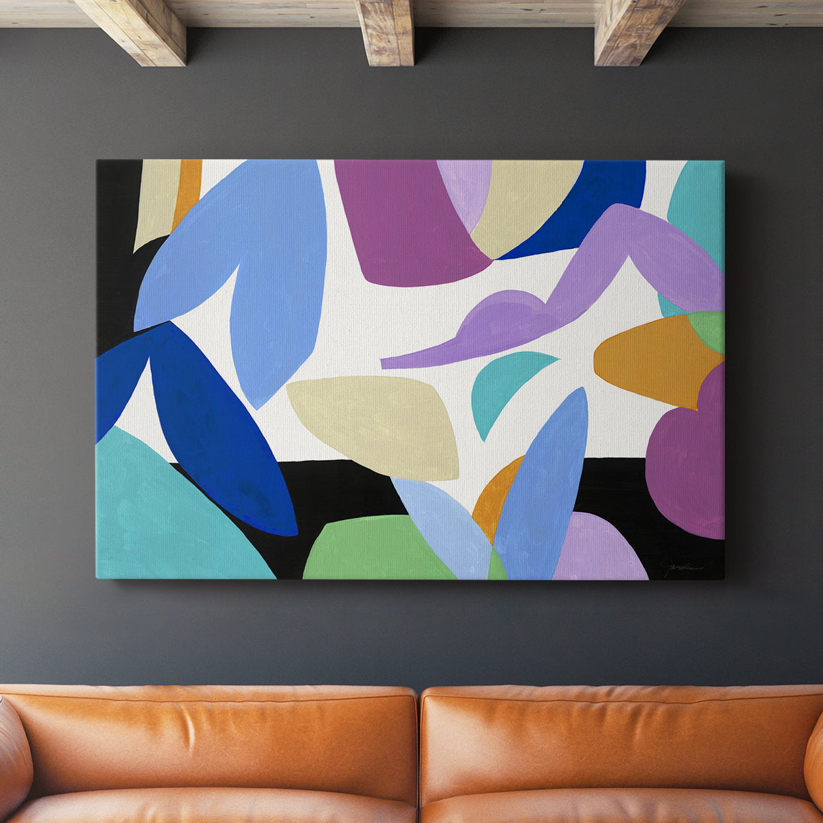 Ode to Matisse II - Canvas Art Print