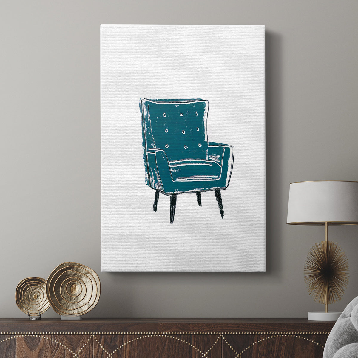 Take a Seat VII - Canvas Art Print