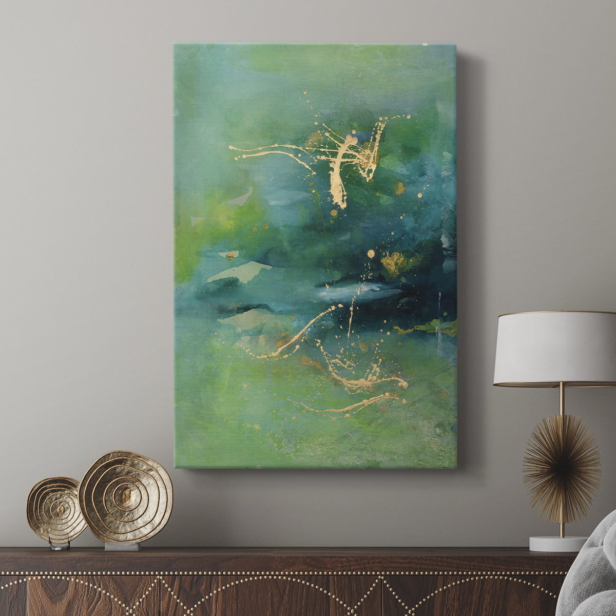 Peaceful Diptych II - Canvas Art Print
