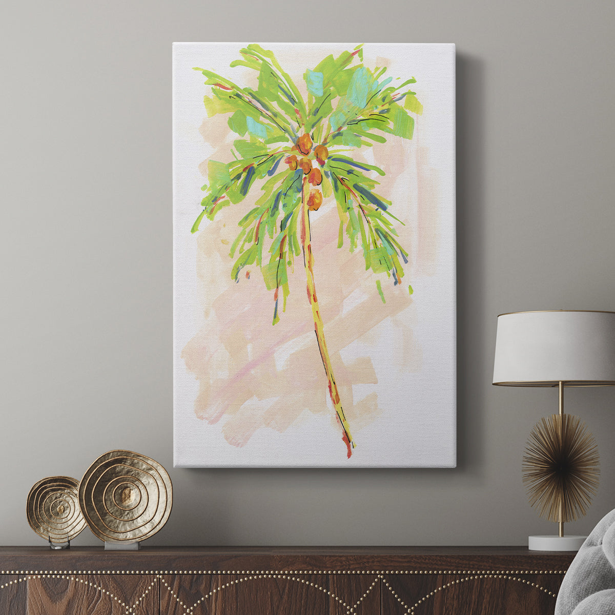 Coconut Palm I - Canvas Art Print