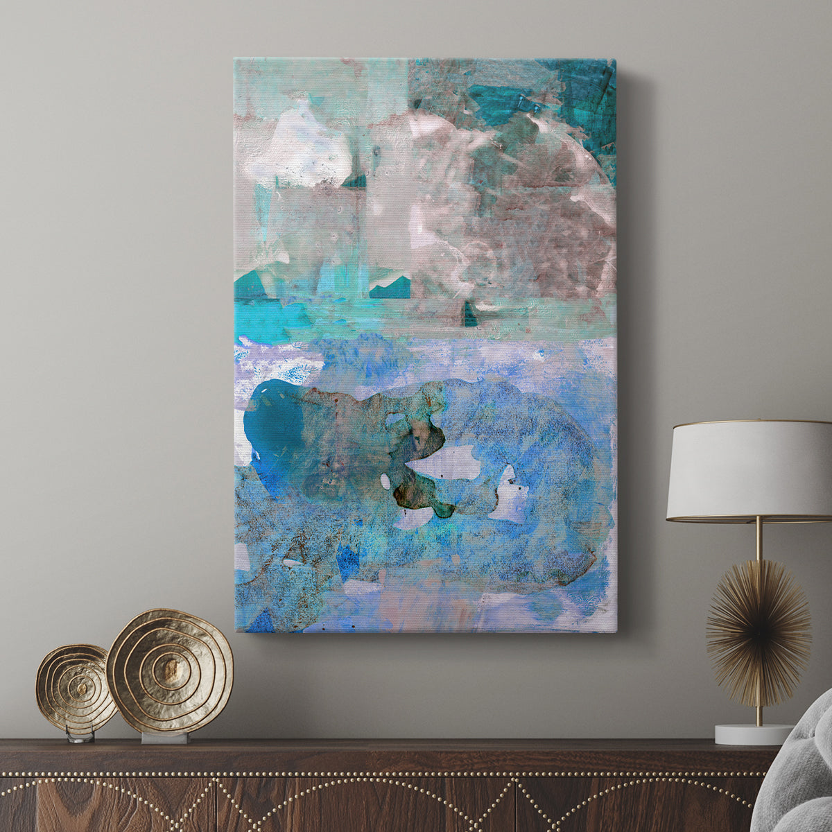 Impasto IV - Canvas Art Print